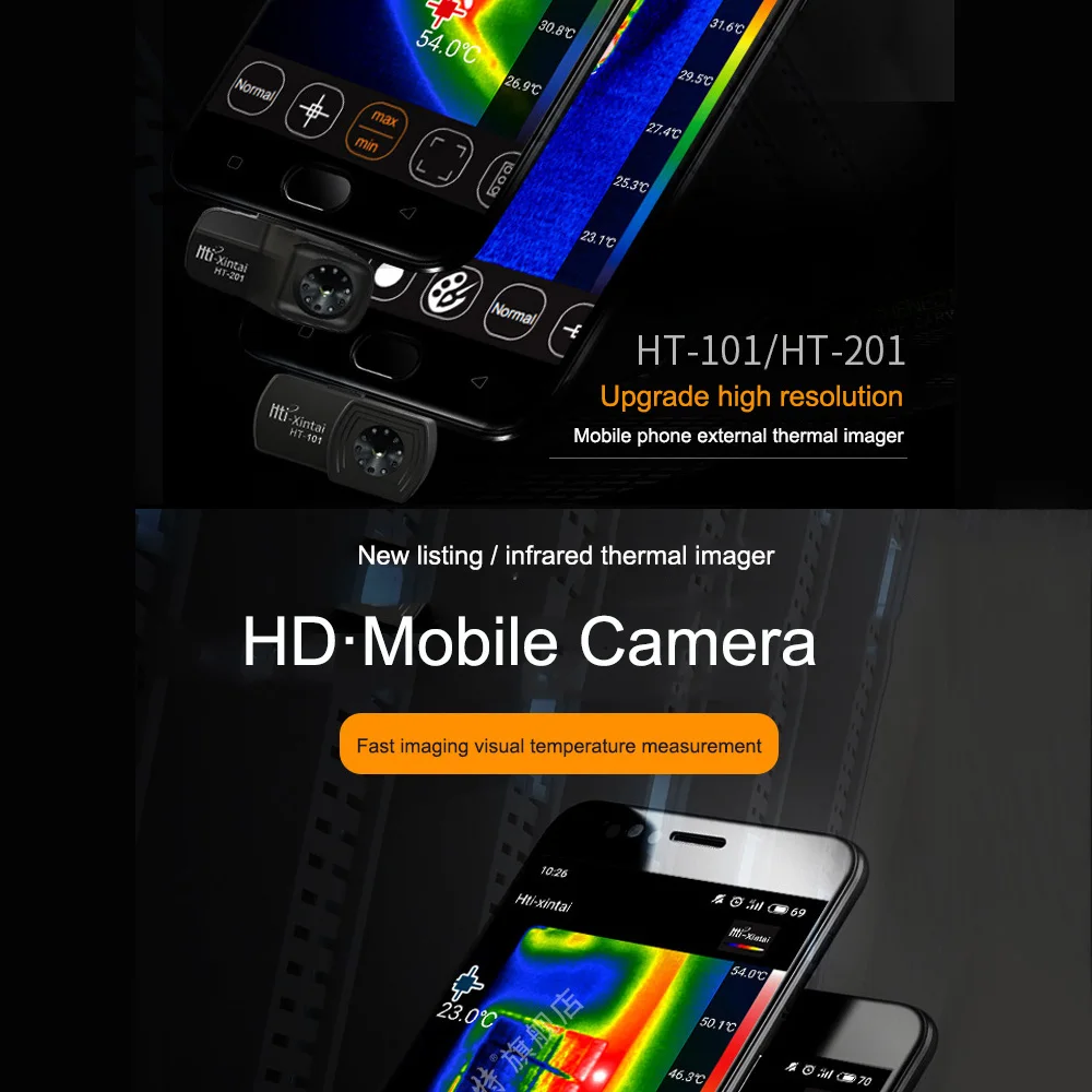 HT 301 USB тепловизор инфракрасная Тепловизионная фотокамера новая качественная
