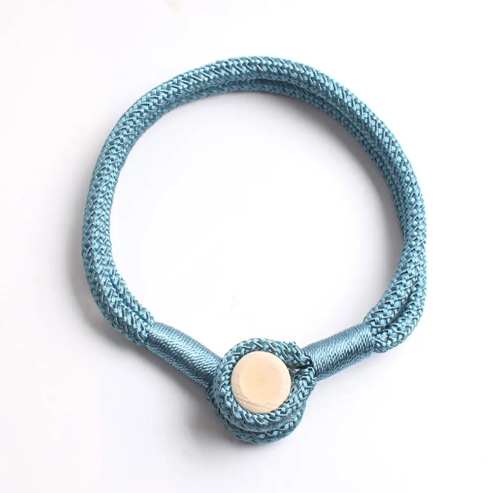 1 пара магнитных застежек держатель Tieback DIY ремень декоративные зажимы современный дизайн простой дом твердые аксессуары легко использовать спальня