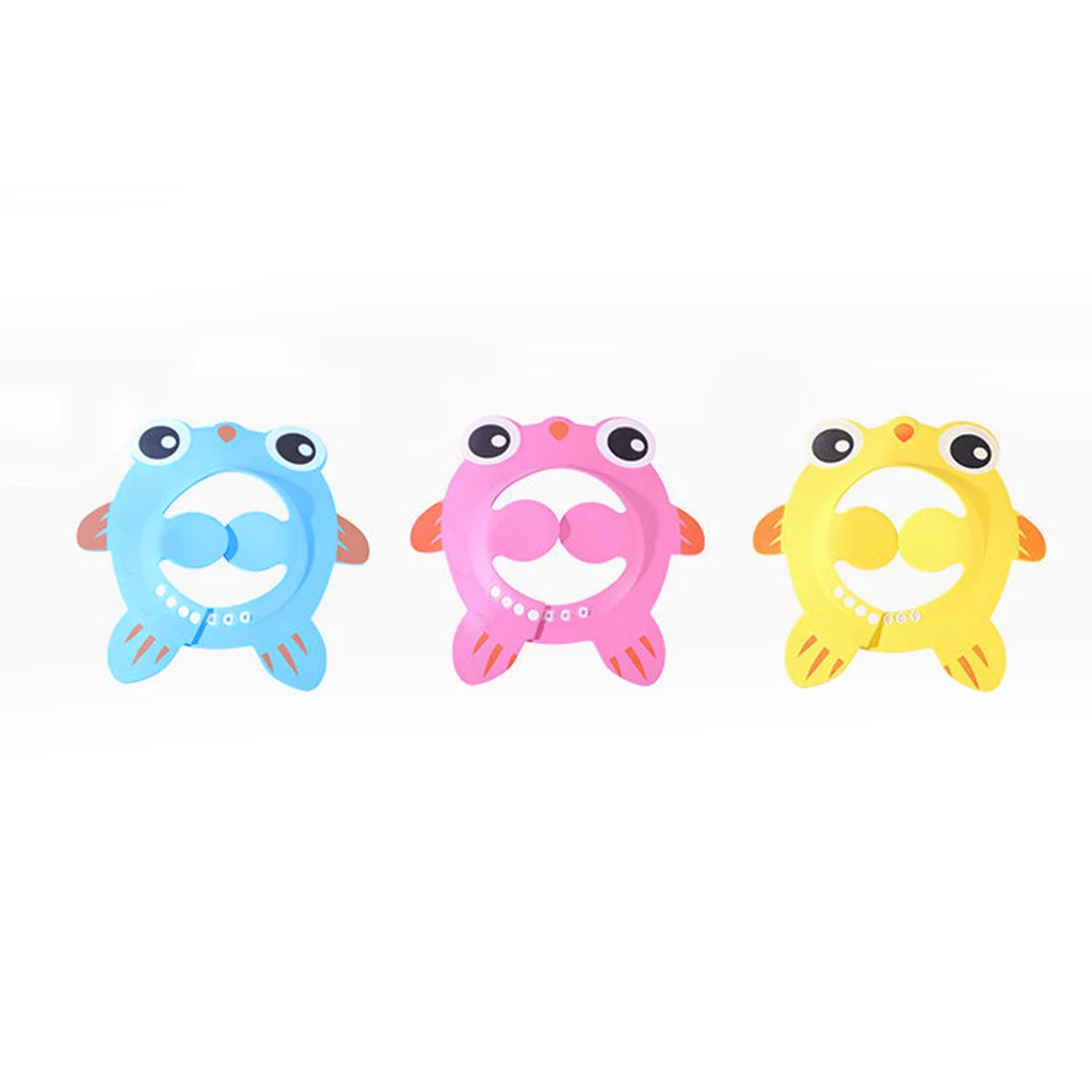 Baby Bathing Shampoo Shower Protection Hat, Cartoon Animal Visor Cap  for Toddler, Children
