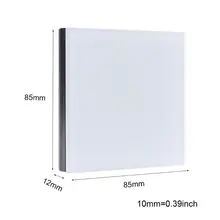 433MHZ 86 Тип Беспроводная стеклянная панель Пульт дистанционного управления настенный сенсорный переключатель RF контрольная наклейка для домашнего помещения светодиодный светильник принадлежности для ламп