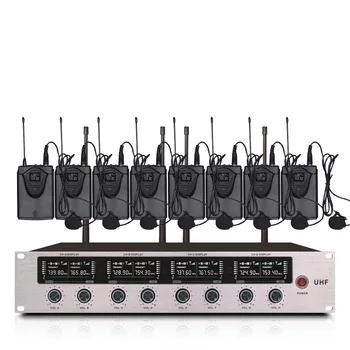 

Professional wireless microphone one drag eight handheld collar clip head wearing gooseneck conference microphone wireless