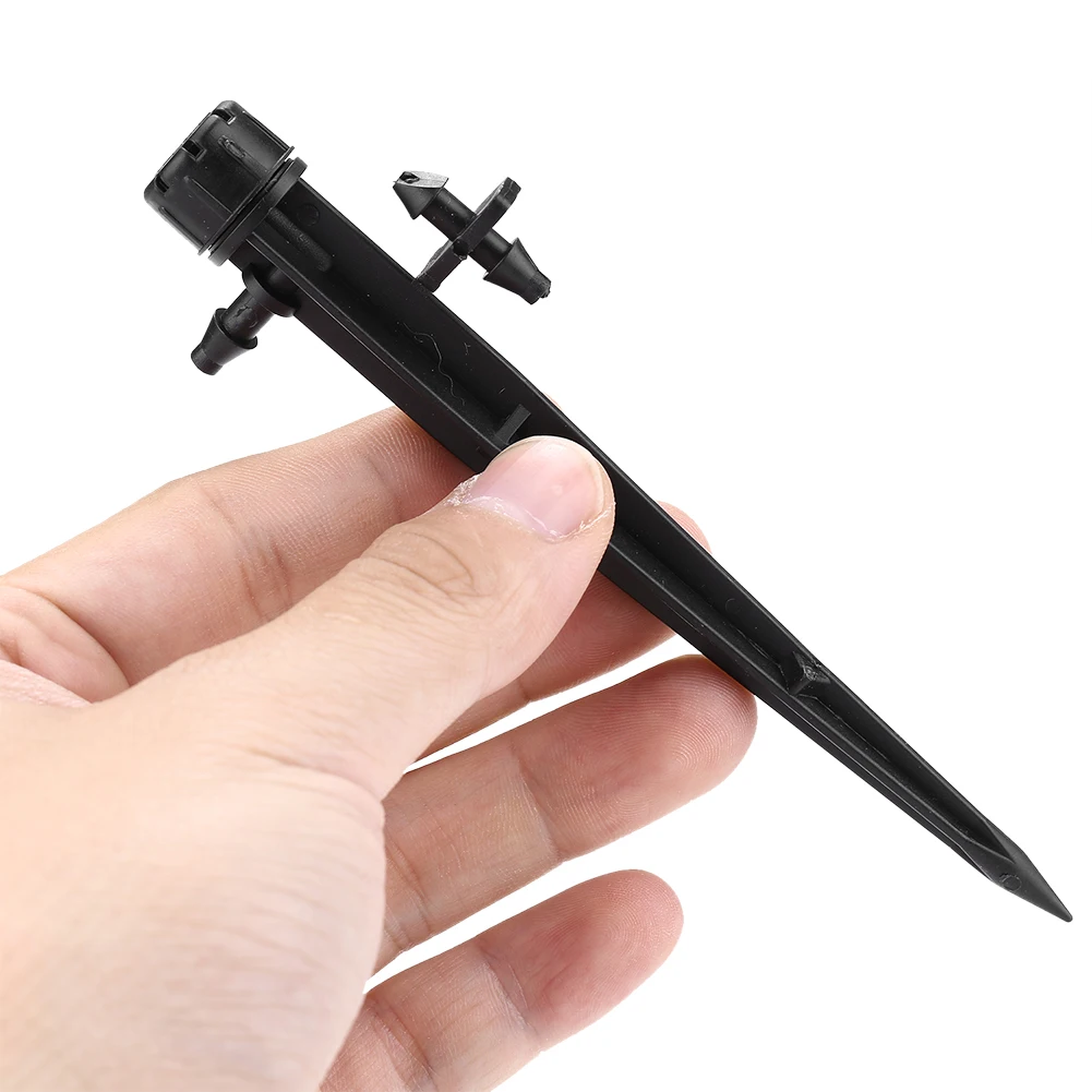 50 шт./компл. 360 градусов регулировка расхода воды капельницы для орошения Кола излучатель капельного Системы сад автоматического полива и орошения капельница