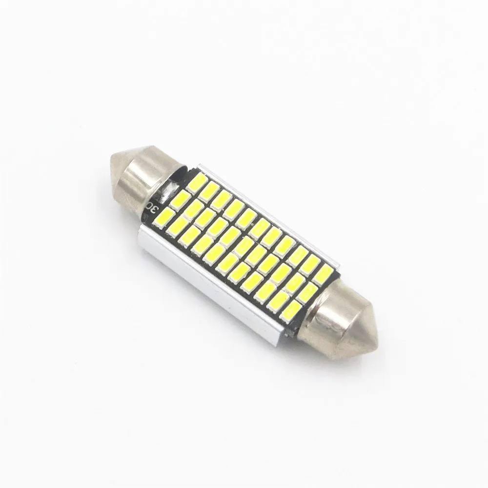 31 мм 36 39 41 C5W C10W 3014 Светодиодный фестон SMD светильник CANBUS без ошибок купольная