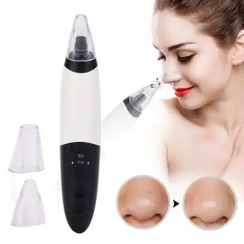 

Electric 3-In-1 Blackhead Pore Cleaner Vacuum Suction Face Care Devices Pimple Remover Tool Pore Cleaner