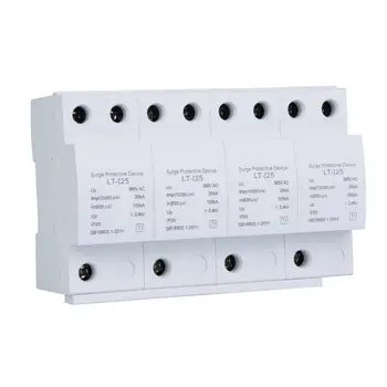

Surge Protector Device 4P 385VAC House Surge Protector Arrester Device for Lightning Protection