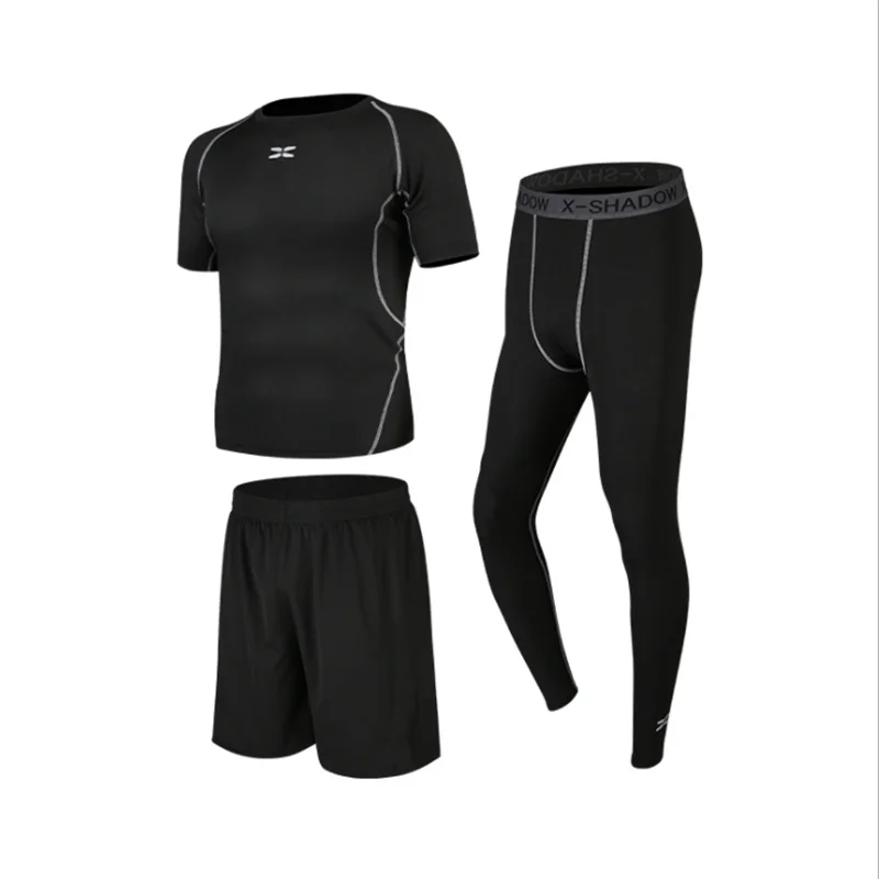 Custom Men's Training Gym Wear Compression Sportswear Gym Fitness Kit -  China Sportswear and Sweatpants price