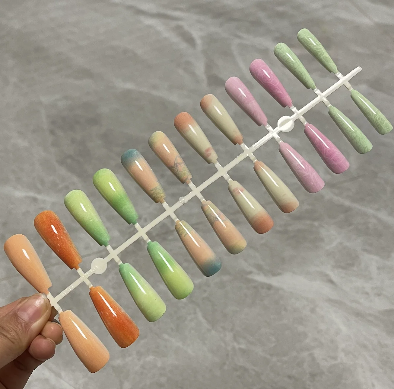 Long False Nails Tips