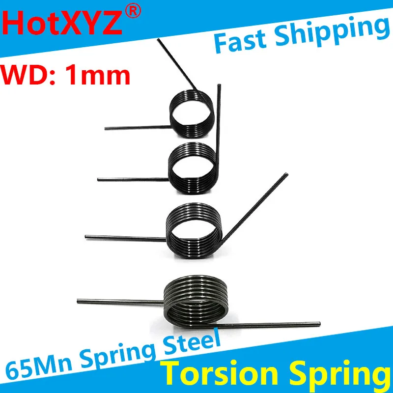 Hand Tools 10pcs Vspring 1.5mm Wire Diameter Small Torsion Spring