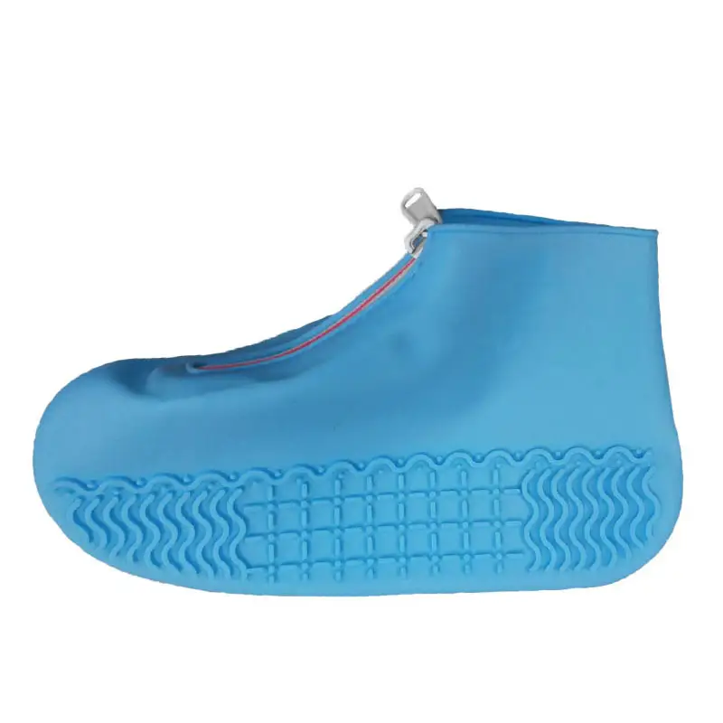 Silica Gel Cycling Waterproof Shoes Covers Unisex Reusable Children Walking Rain Cover Shoes Accessories - Image 15