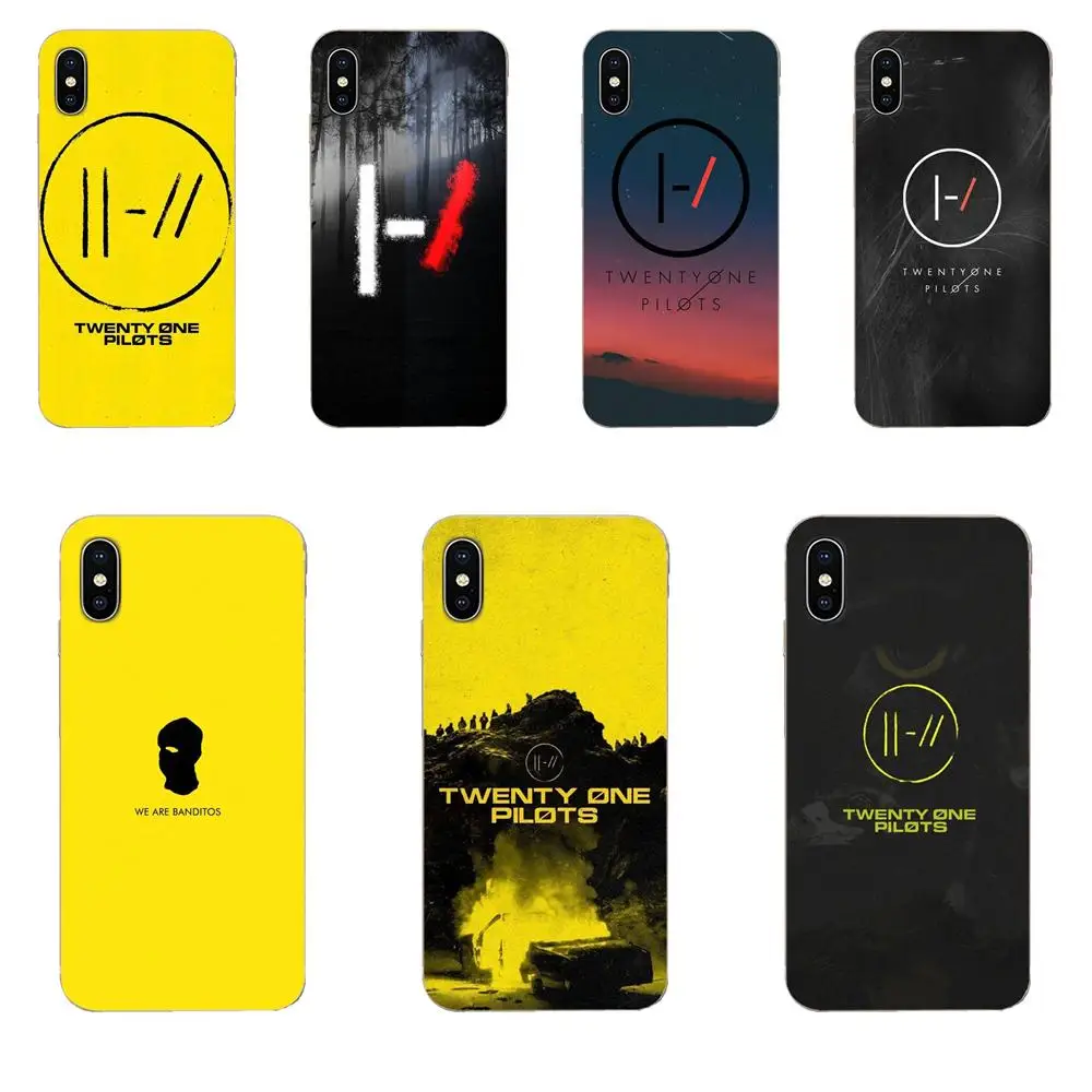 Защитные чехлы из мягкого ТПУ Twenty One Pilots для Xiaomi Redmi Note 2 3 3S 4 4A 4X 5 5A 6 6A Pro Plus |