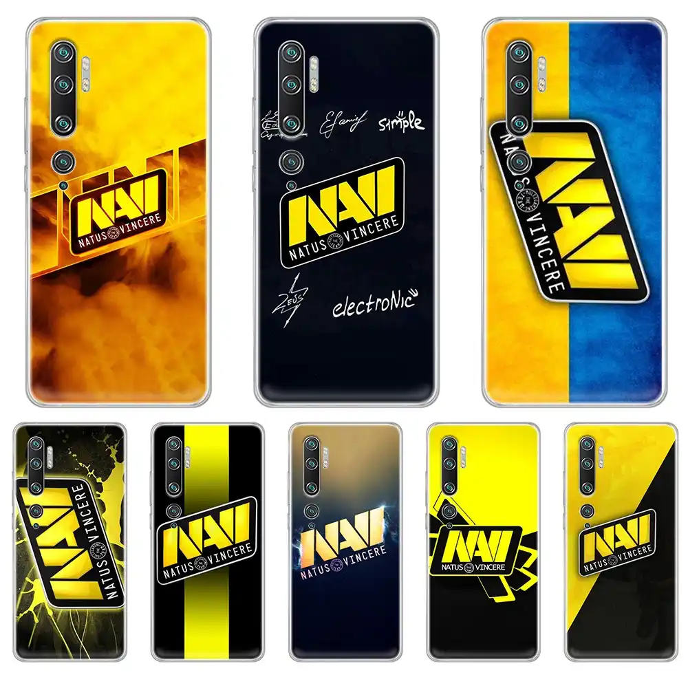 Navi Natus Vincere Ukraine Game Team Shell Transparent Phone Case For Xiaomi Mi 3 4 5 5x 8 9 10 Se Max Pro 9t Note Lite Phone Case Covers Aliexpress