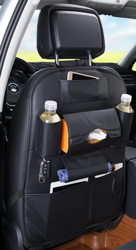 Organizer Sedile Auto Per Opel Antara 2006-2016 | Protezione Anti Calci Con Tasche