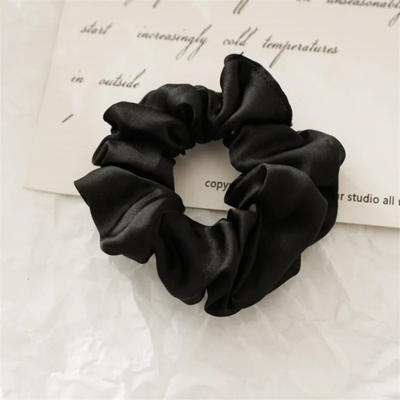 2 шт./компл. разноцветные волосы Scrunchies Для женщин Винтаж эластичной резинкой на небольшом волосяным Шарм резиновый Шелковый ободки для волос Классический тканью; прическа хвостик; ;