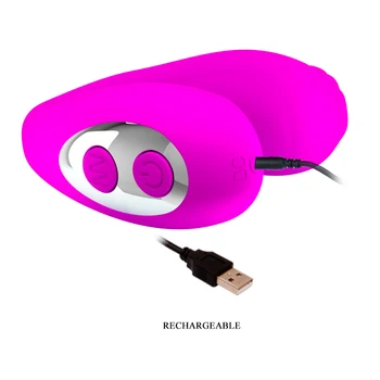 Pretty Love Oral Vibrator 7-function Vibrating Sex Products for Women Man Waterproof USB Recharge Silicine Sex Toys for Couples 4