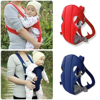 

Baby sling front front seat bag mother easy and flexible blue / red practical save energy