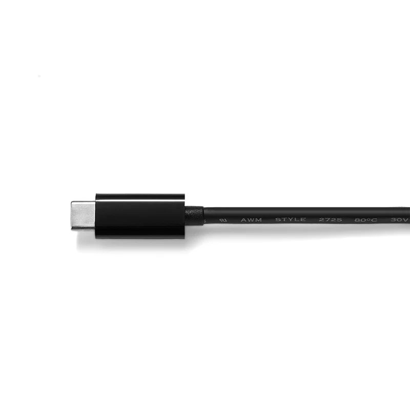 Usb-C type C Usb 3,1 к Hdmi 4K 2K Hdtv кабель для Mac портативный плоский кабель шнур черный