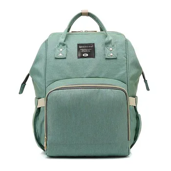 

Baby Diaper Bag Multi-Function Travel Backpack Baby Nappy Changing Mommy Bags Light Green