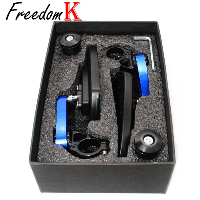 CNC 오토바이 백미러 범용 투명 유리, GSX-R600 GSX-R750 GSX-R1000 GSXR600 GSXR750 GSXR1000 7/8 인치 22mm