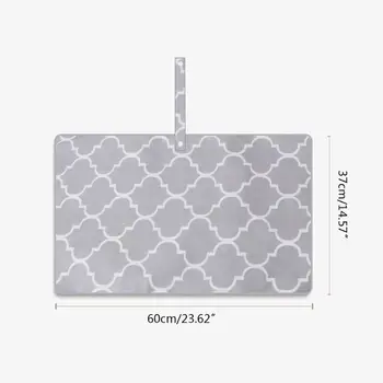 

Portable Waterproof Baby Changing Mat Newborn Foldable Changing Diaper Nappy Pad 23GD