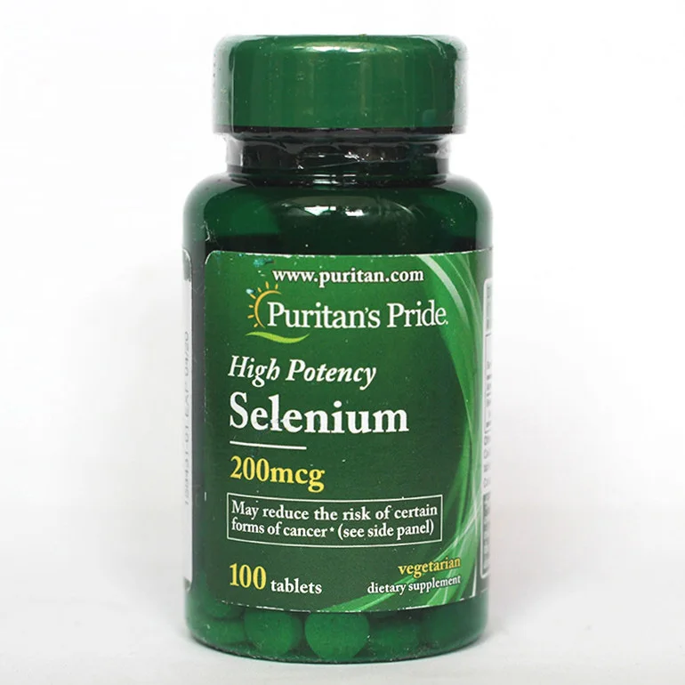 Free Shipping High potency Selenium 200 mcg 100 tabletsVitamins