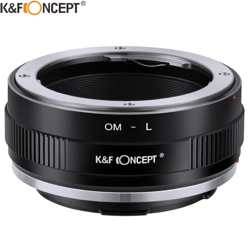 

K&F CONCEPT OM-L OM Lens to L Mount Adapter Ring for Olympus OM lens to Sigma Leica Panasonic L mount Camera