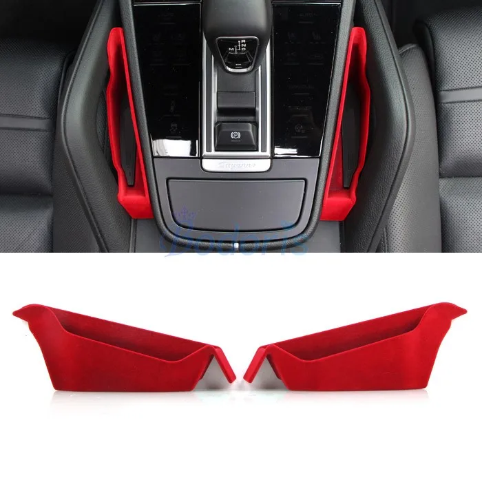 

Central Water Cup Holder Armrest Glove Storage Box Console Organizer Tray Car Styling 2018 2019 For Porsche Cayenne Accessories
