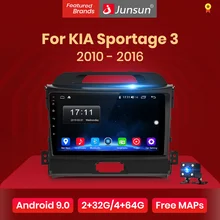 Junsun V1 2G + 32G Android 9.0 DSP autoradio multimédia lecteur vidéo Navigation GPS 2 din pour KIA Sportage 3 2010 2011-2016 pas de dvd(China)