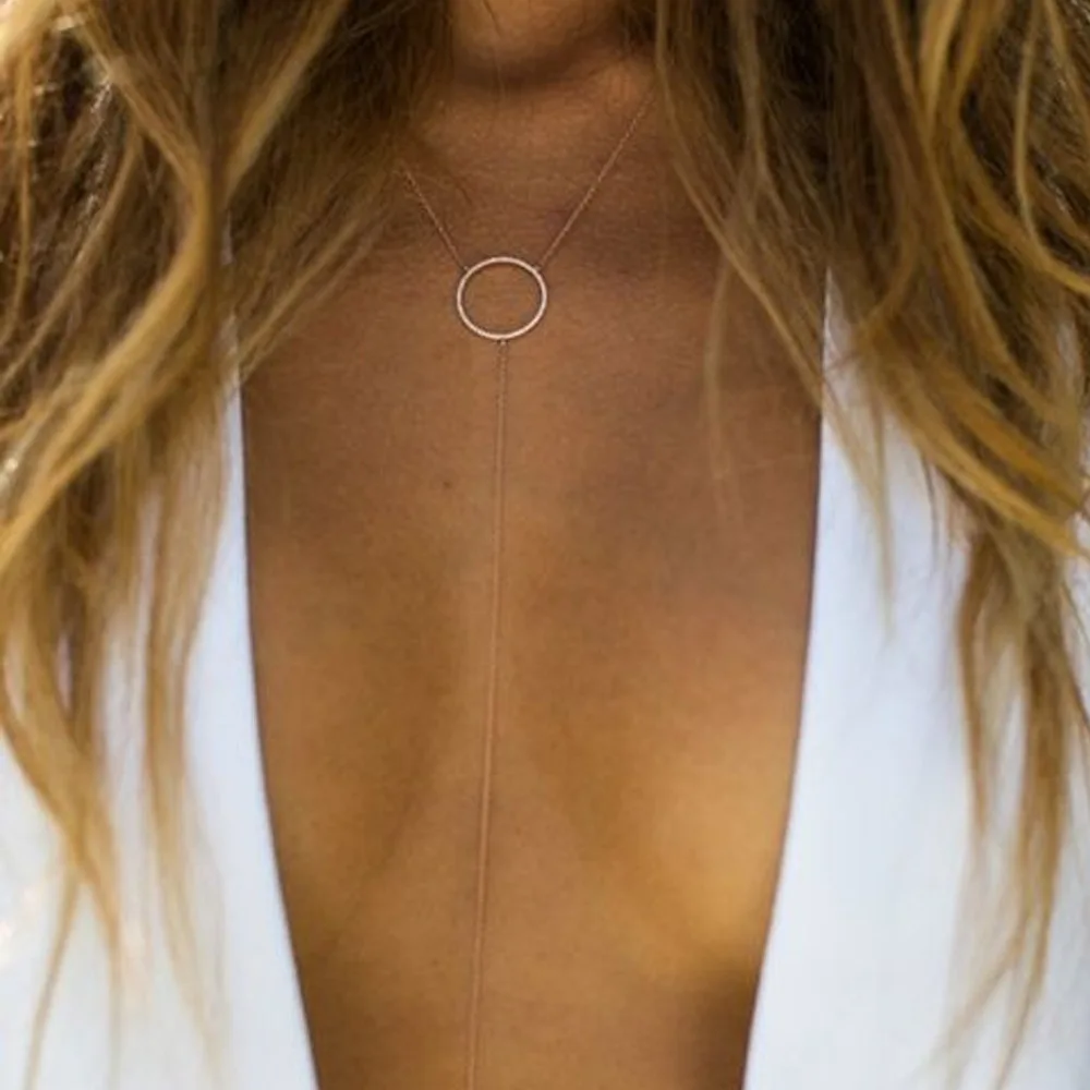 Модное многослойное геометрическое круглое ожерелье с подвеской для женщин, ожерелье с жемчугом и блестками в форме сердца, массивное ювелирное изделие XL018