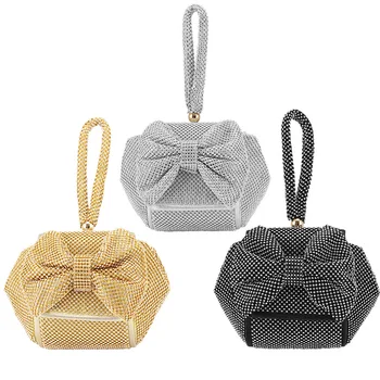 

2020 summer new high-end evening bags diamond inlay fashion banquet evening bag ladies hand chain shoulder bag luxury bag