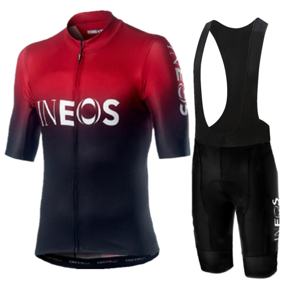 nuevo INEOS verano ciclismo Conjunto Jersey transpirable equipo de carreras de bicicleta deporte Jersey hombre ciclismo rop