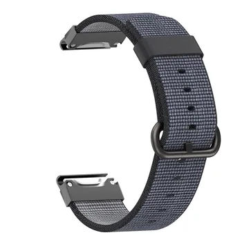 

Sports Bracelet for Garmin Fenix 5 Plus Wrist Strap Woven Nylon Strap Replacement Quick Release Easy Fit WatchBand l108#2