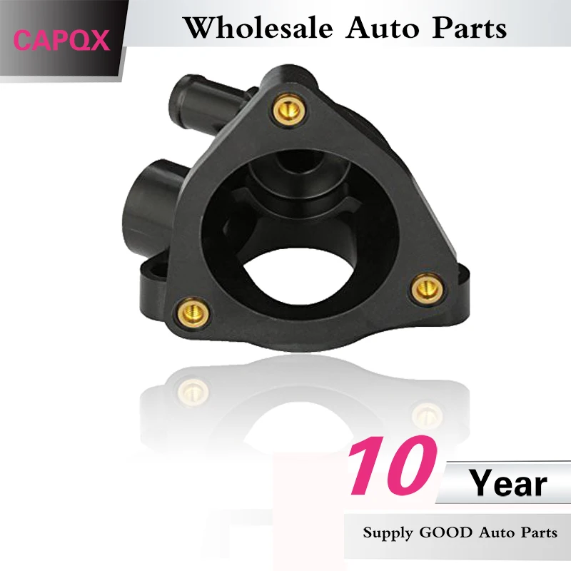 CAPQX Good Engine Coolant Thermostat Case Cover shell Cap Housing For