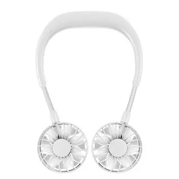 

Sports Fan Neck Ring Fan Hanging Neck Lazy Aromatherapy Lantern Outdoor Mini Portable Practical Durable Fans