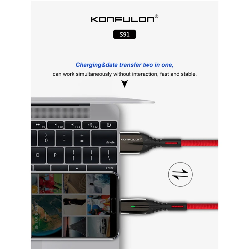 1 м Micro USB прочная линия передачи данных 2.4A высокоскоростное зарядное устройство для телефонов Android кабель usb для huawei Xiaomi Phone A40