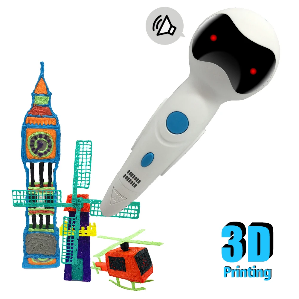 Интеллектуальный 3D принтер для рисования ручка с низкой температурой Робот