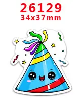26129 30 шт мультяшный персонаж плоское украшение из смолы PR 25907 - Цвет: 26129