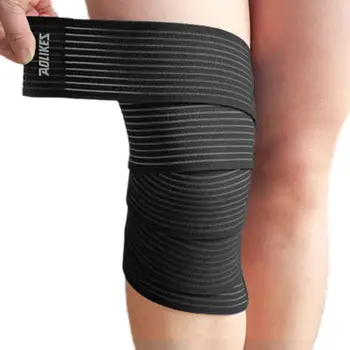 Bandage Compressie Riem Riem Fitness Gym Brace Tape Elastische Band Knie Elleboog Pols Enkel Bondage Manchet Ondersteuning Wrap Sport Bandage Compressie Riem Riem Fitness Gym Brace Tape Elastische Band Knie Elleboog Pols Enkel Bondage Manchet Ondersteuning Wrap Sport