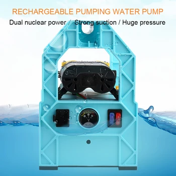 

Agricultural electric sprayer portable disinfection charging spray machine pumping washing machine high pressure double pump