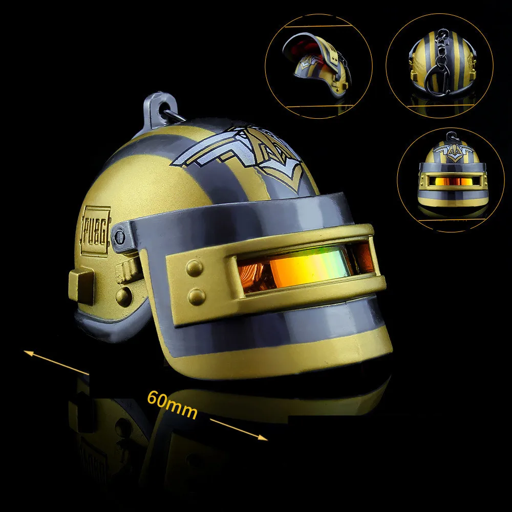 

Game Playerunknown's Battlegrounds Pubg Special Forces Masks Cosplay Props Armor Level 3 Helmet Pendant Key Ring Keychain