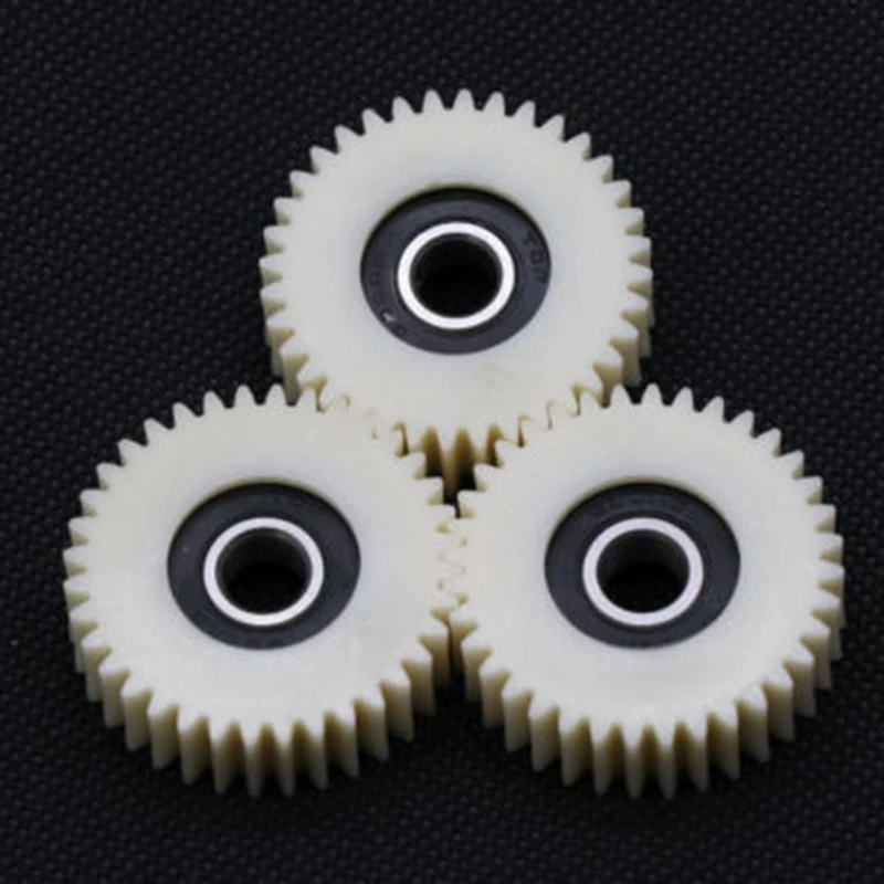 3Pcs 36 Teeth 38mm Nylon Electronic Motor Gear Ball Bearing Gears for Bafang Electric Bike Bicycle motor gear electric bike gear