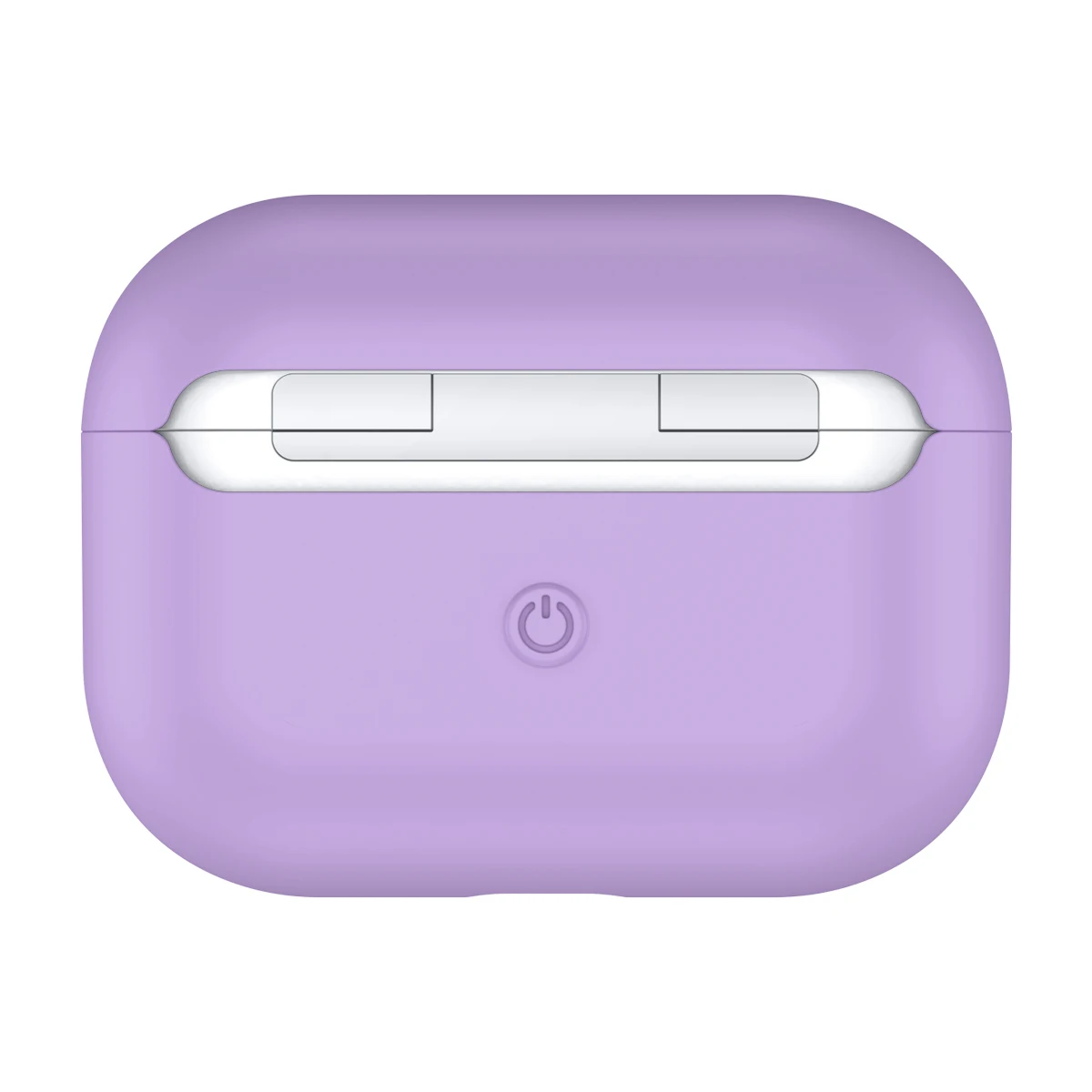 9-purple Ультра-тонкий Разделение силиконовый чехол для AirPods Pro защитный кожного покрова - Цвет: 9-purple