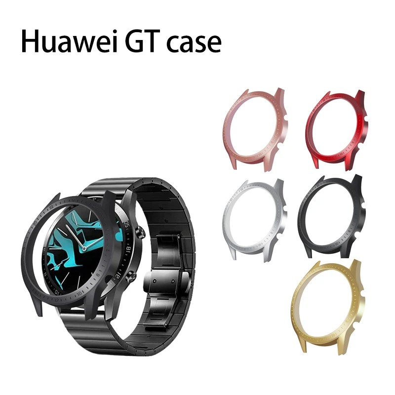 Покрытие ТПУ Тонкий Смарт-часы защитный чехол для huawei часы GT половина протектор