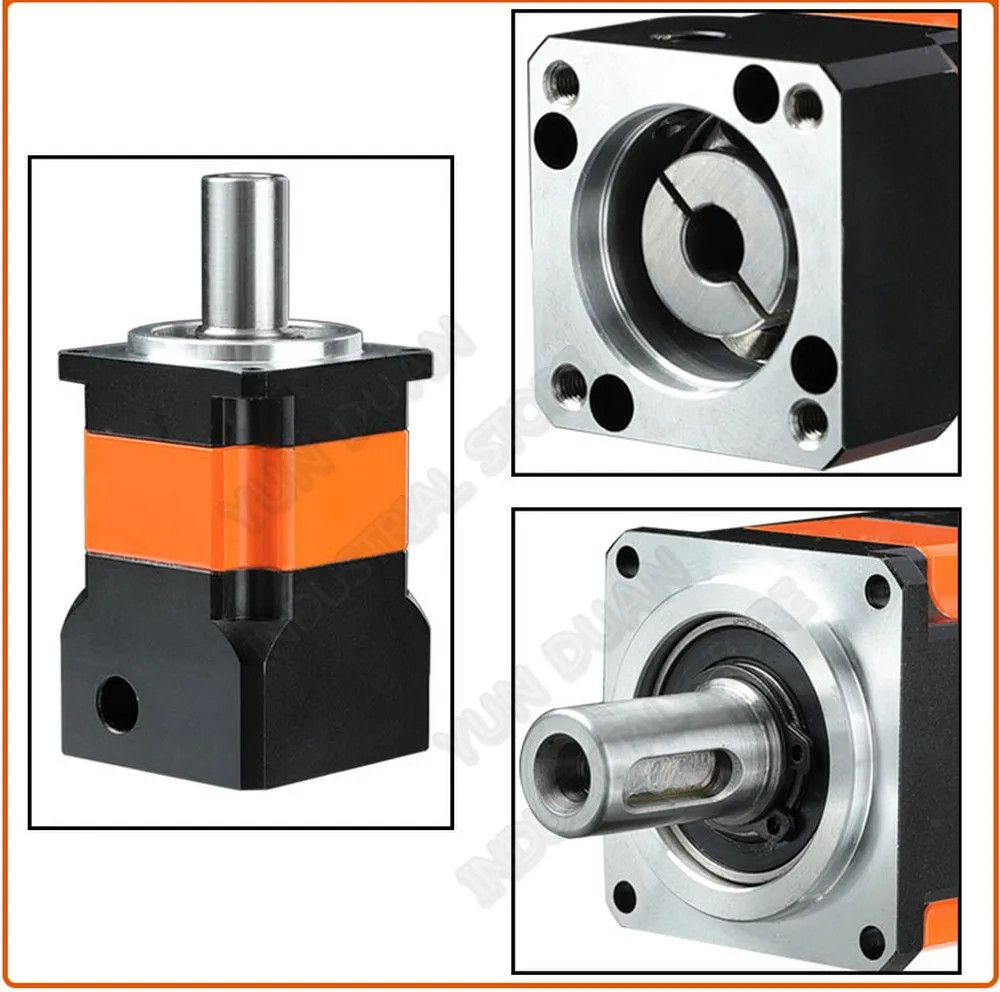 10:1 коробка передач скорость 3 соотношение 50 Вт 100 Вт шаговый электродвигатель 42 мм 40 мм планетарный редуктор 7 аркмин редуктор для токарного станка с ЧПУ робот
