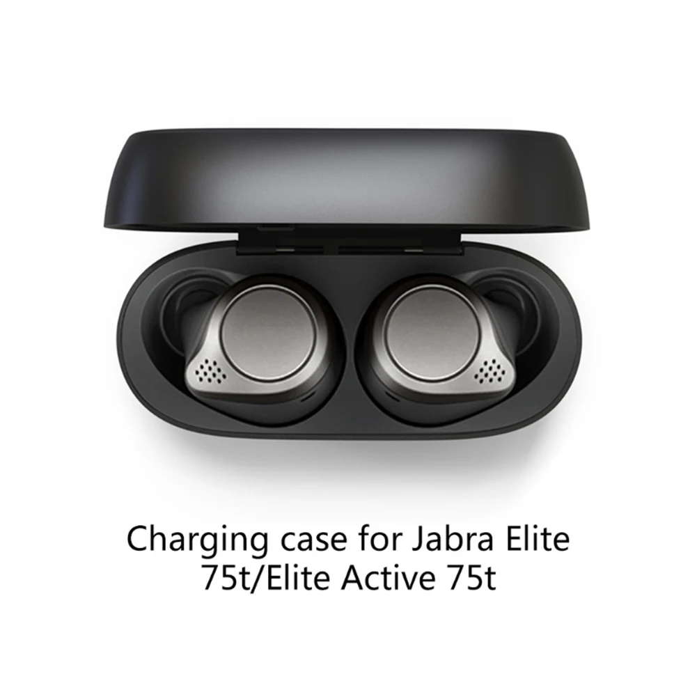 forretning kjole strejke Earphones Charging Case Box for Jabra Elite 75t/Elite Active 75t/Jabra  Elite 65t/Elite Active 65t Earphone Accessories