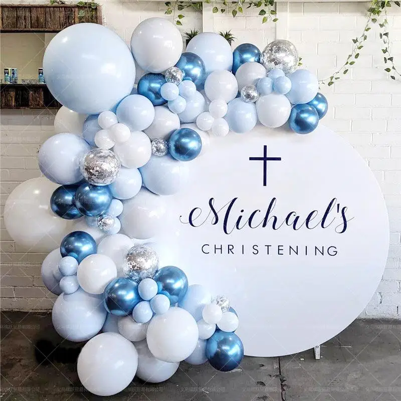 

109pcs christmas decorations for foil balloons white balloon pink wedding decoration sequins party balloons for birthday ballons