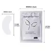 Hot 50pairs Eyelash Extension Paper Patches Grafted Eye Stickers Eyelash Under Eye Pads Eye Paper