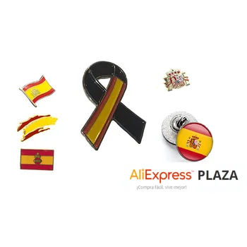 

Gemelolandia Flag from Spain Pin lapel Pin flamenco dress with Flag from Spain