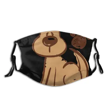 

protective mask with filter Keep Calm And Rescue On anti dust PM2.5 reuse adult teen child girl