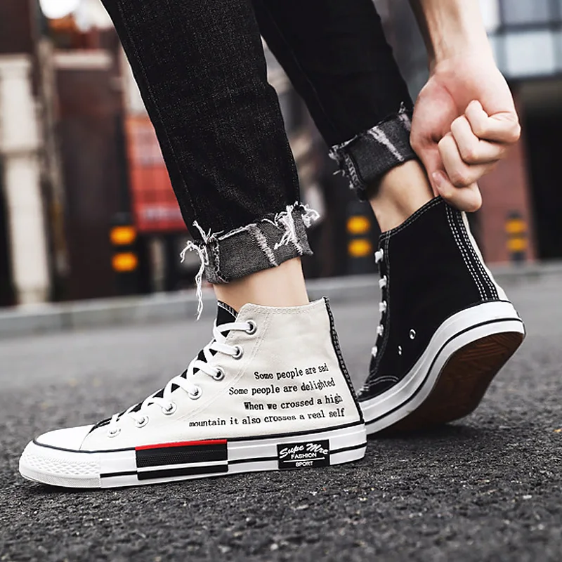 unisex canvas sneakers