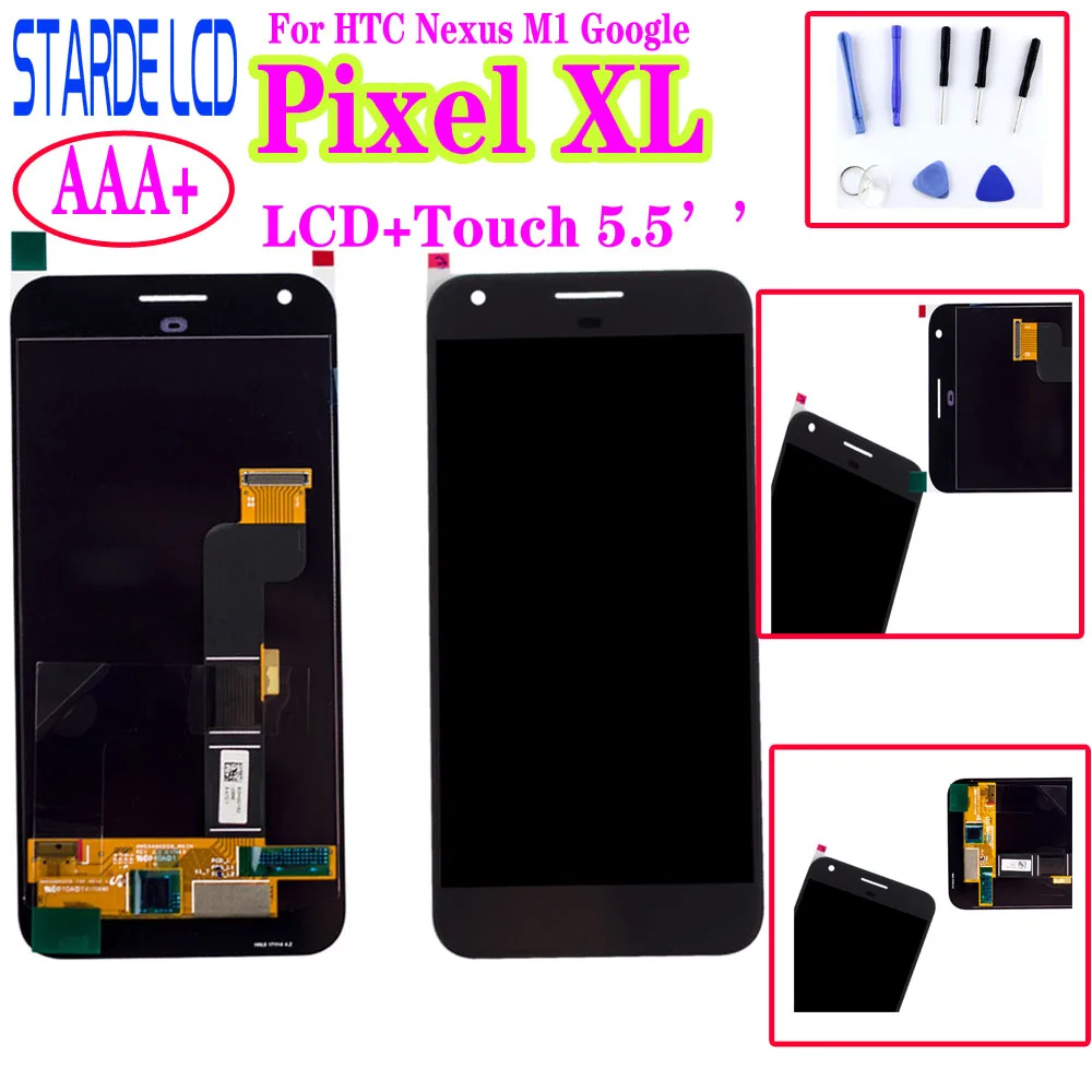 Для HTC Nexus M1 Google Pixel XL ЖК-дисплей сенсорный экран дигитайзер в сборе для S1 ЖК-экран